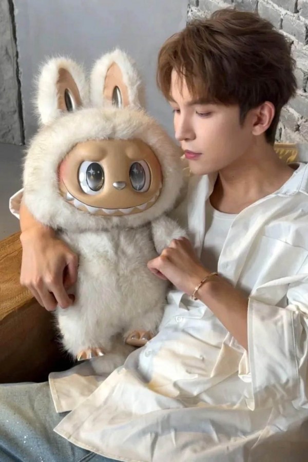 快速出貨] Labubu Zimomo 2.0 天使白色大首領